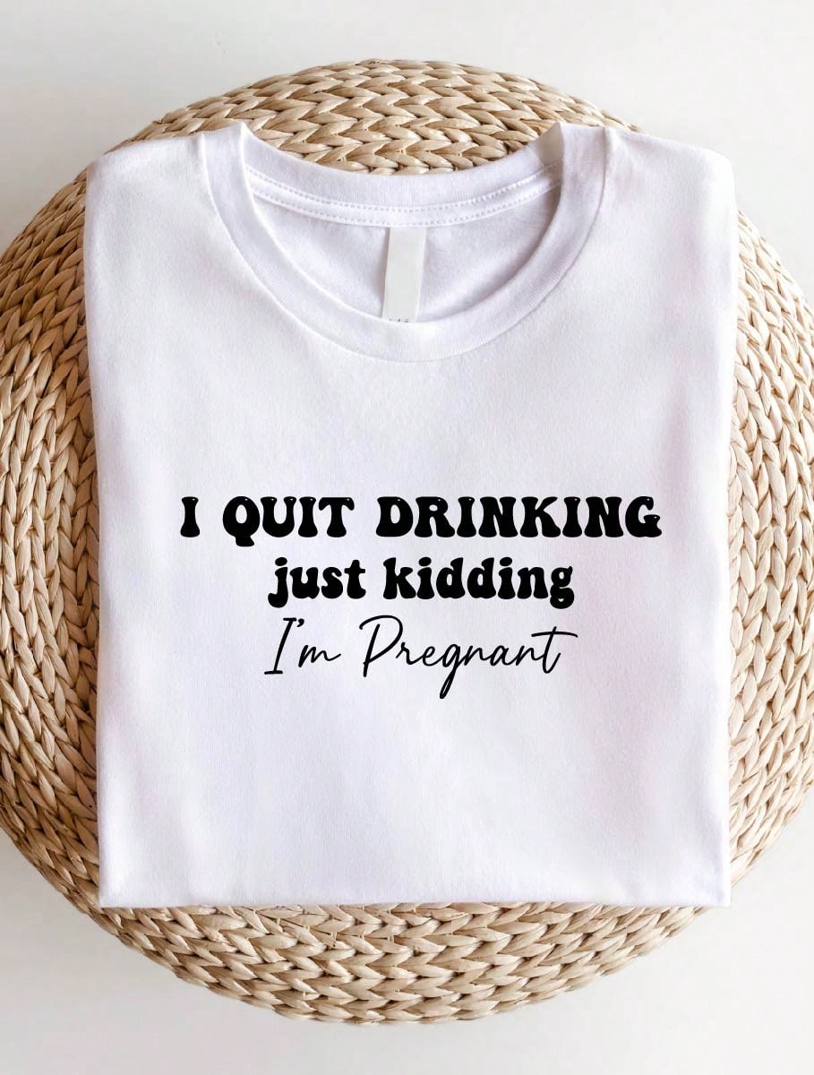 I Quit Drinking T-Shirt