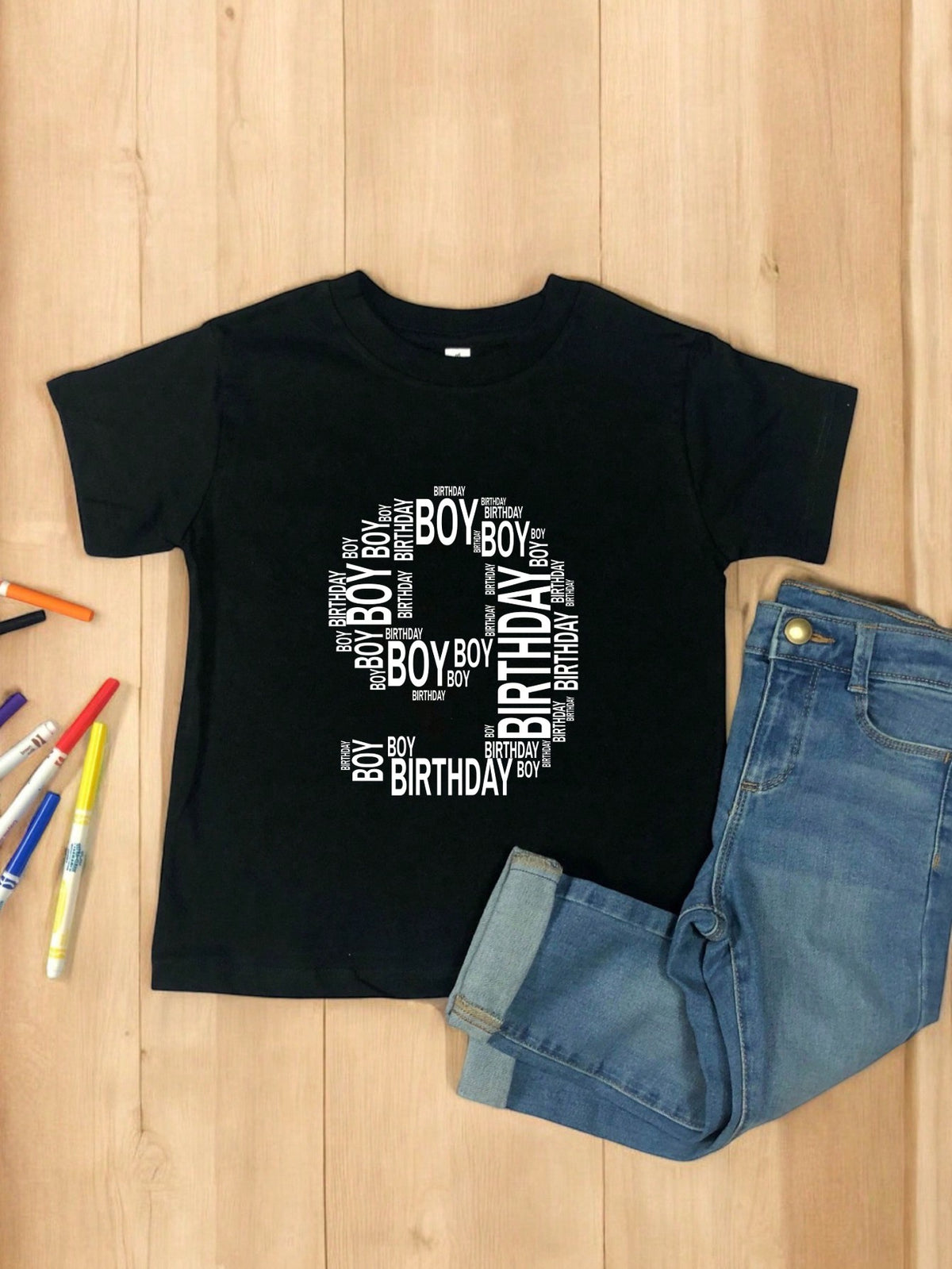 Nine Birthday Boy T-Shirt