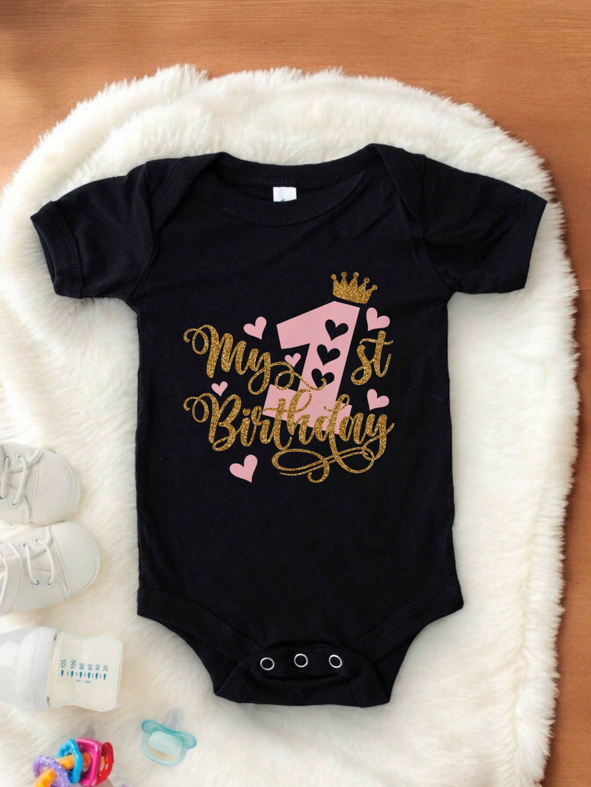 My First Birthday Toddler Bodysuit
