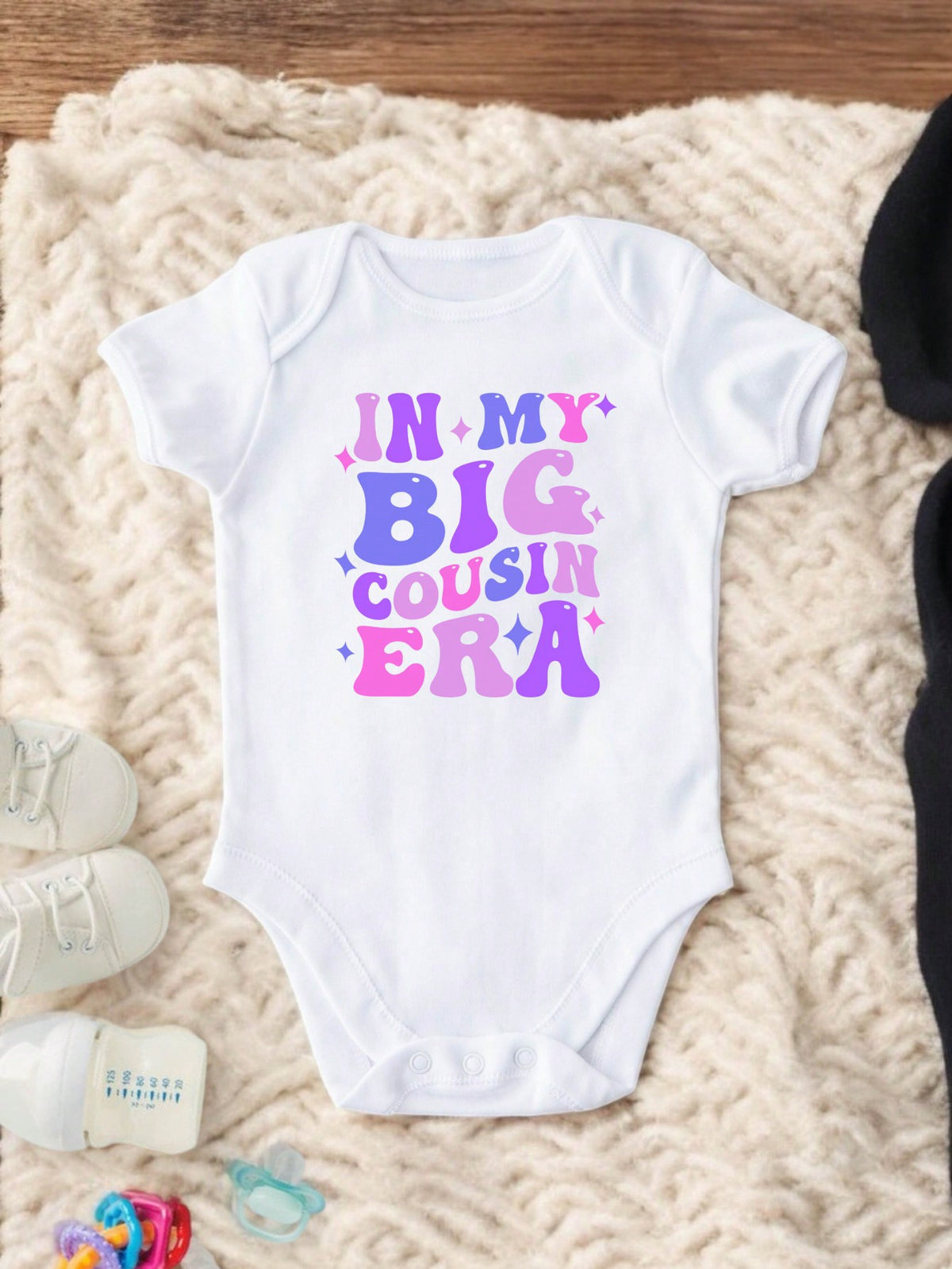 In My Big Cousin Era Toddler Bodysuit