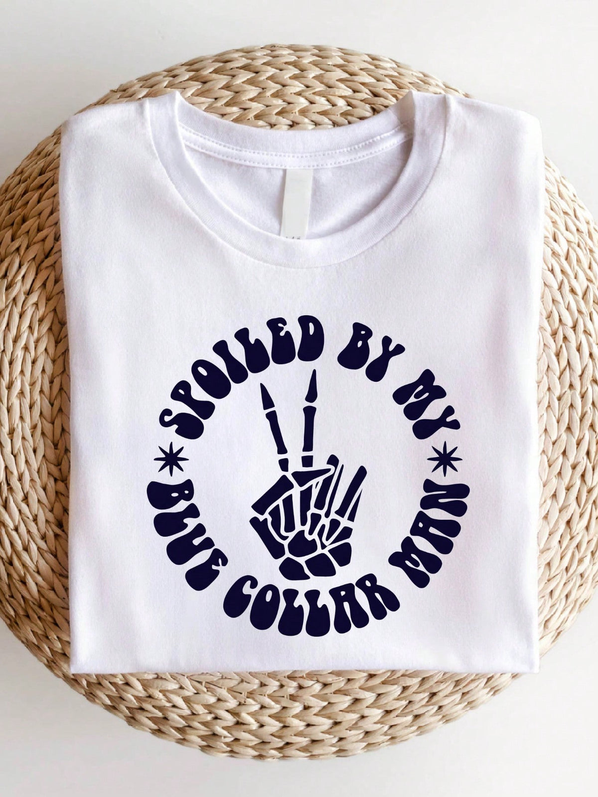 Spoiled By My Blue Collar Man T-Shirt