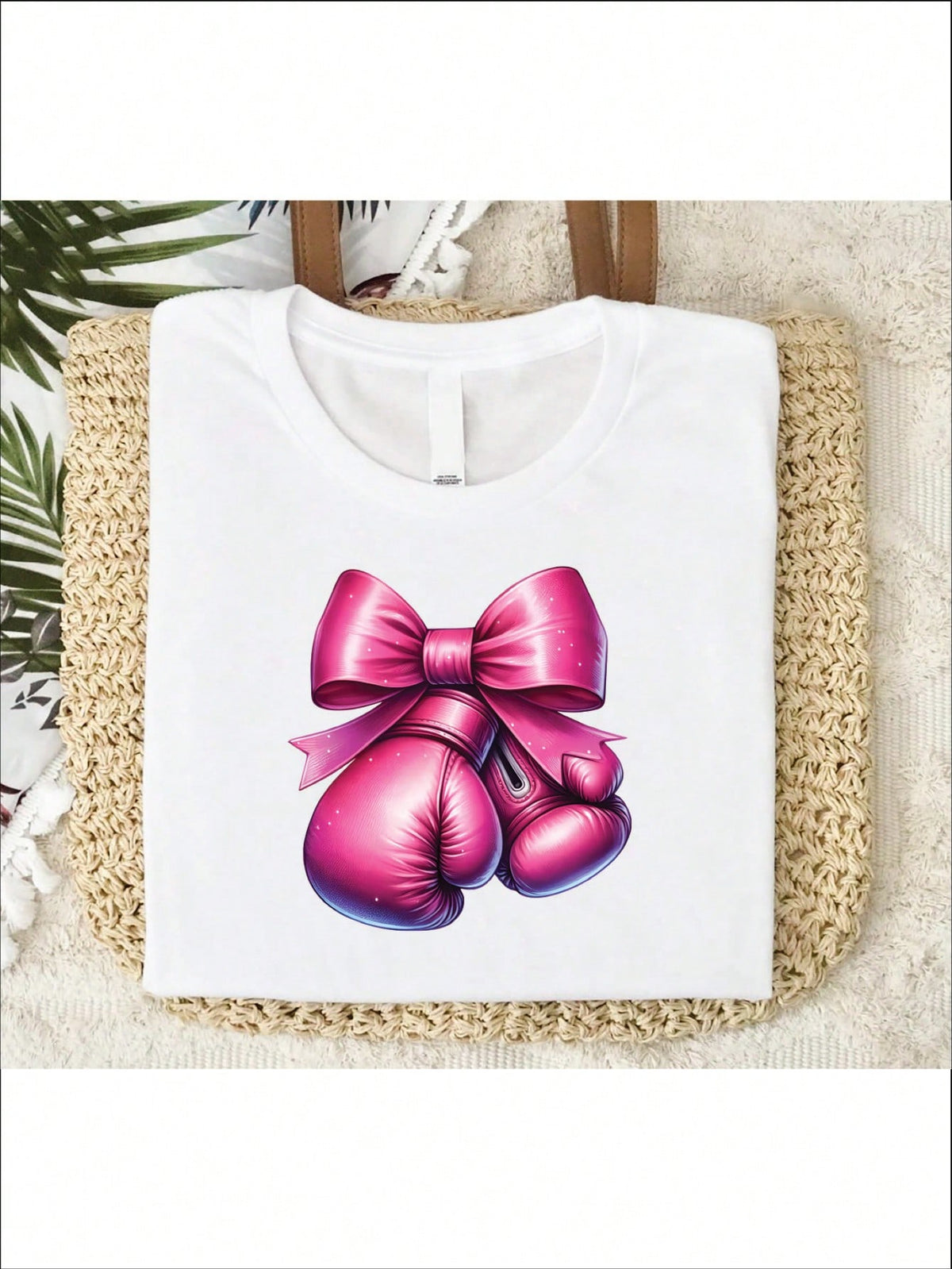Breast Cancer With Boxing Gloves T-Shirt