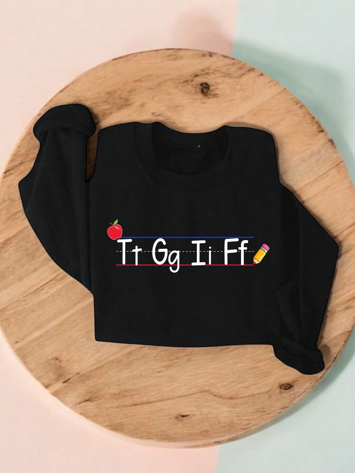 Tt Gg Ff Alphabet Sweatshirt