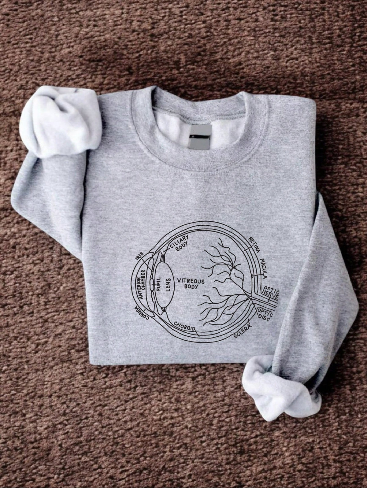 Eye Anatomy Sweatshirt