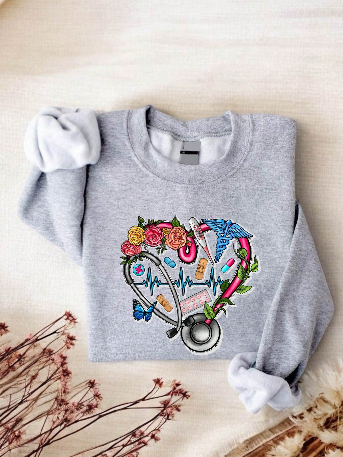 Nurse Heart Sweatshirt