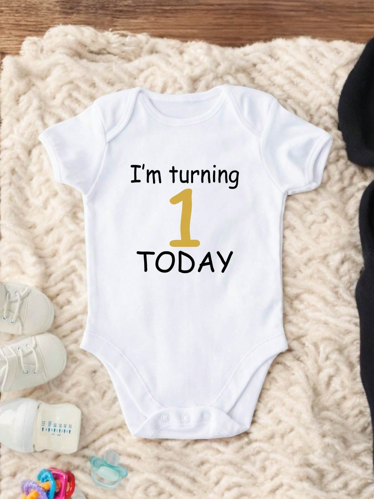 I'm Turning One Today Bodysuit
