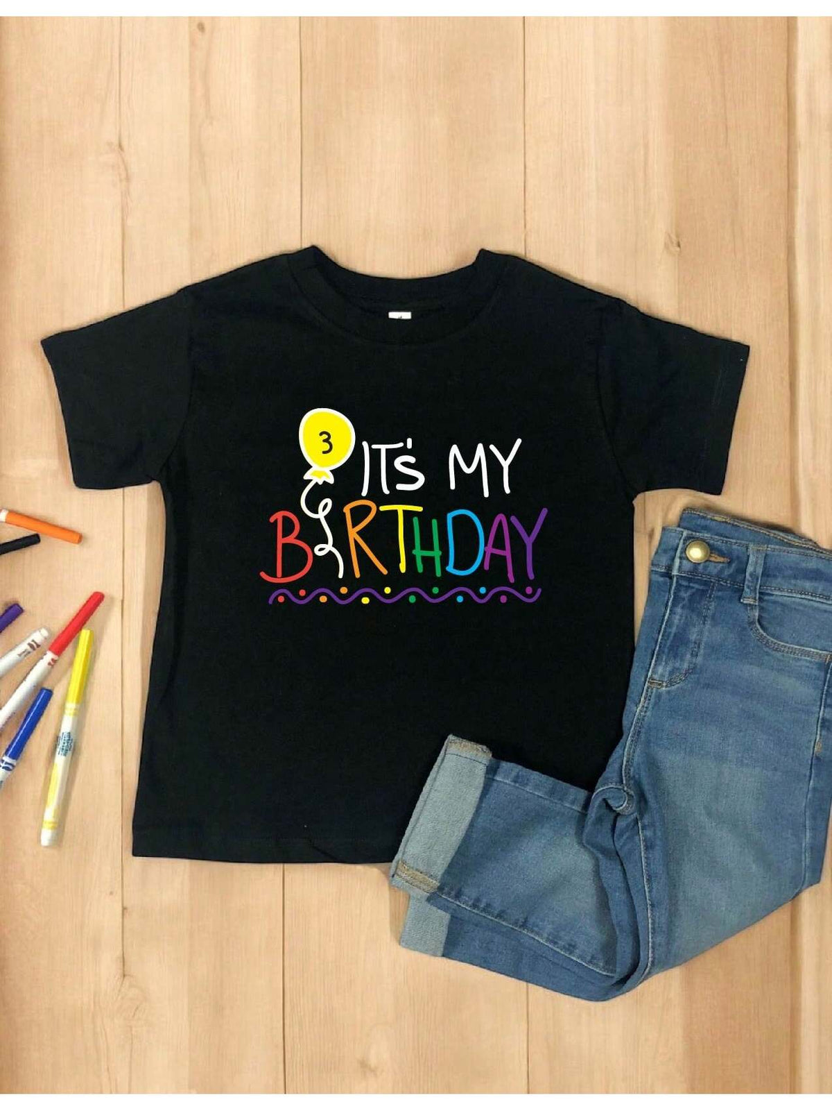It's My Third Birthday Kids T-Shirt