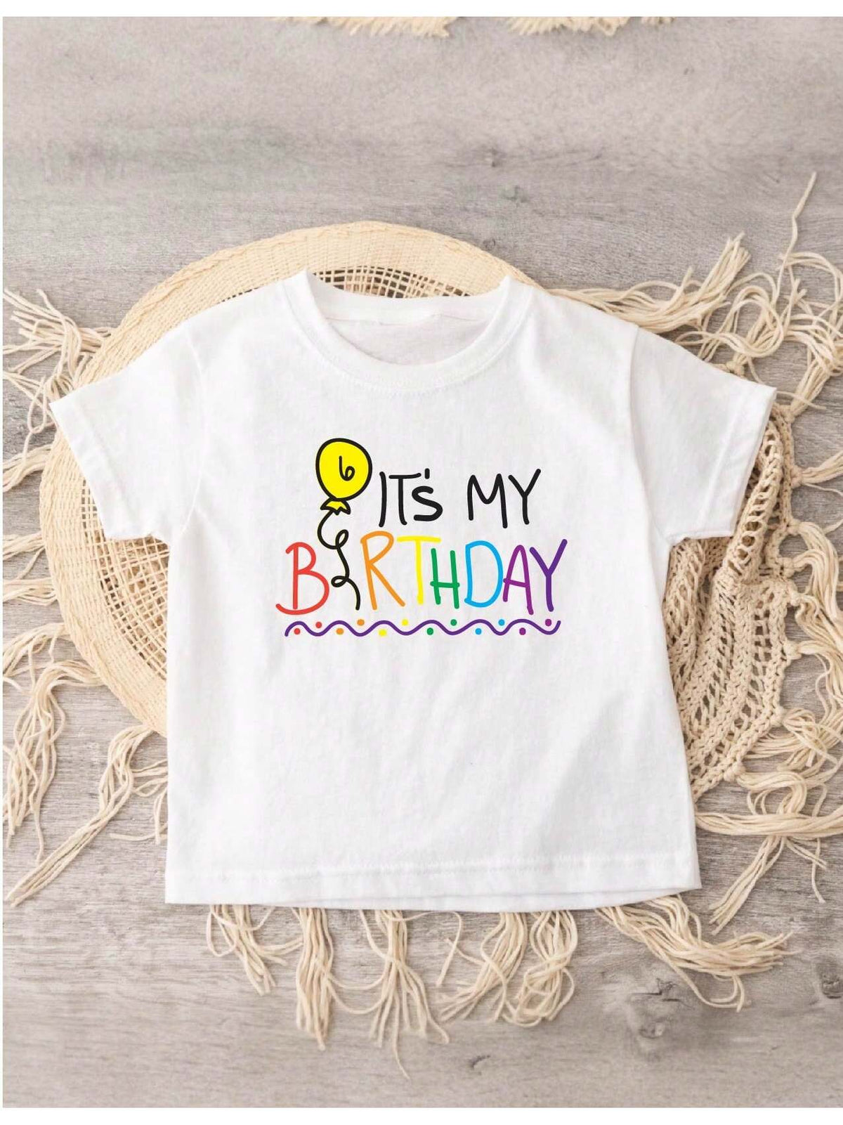 It's My Six Birthday Kids T-Shirt