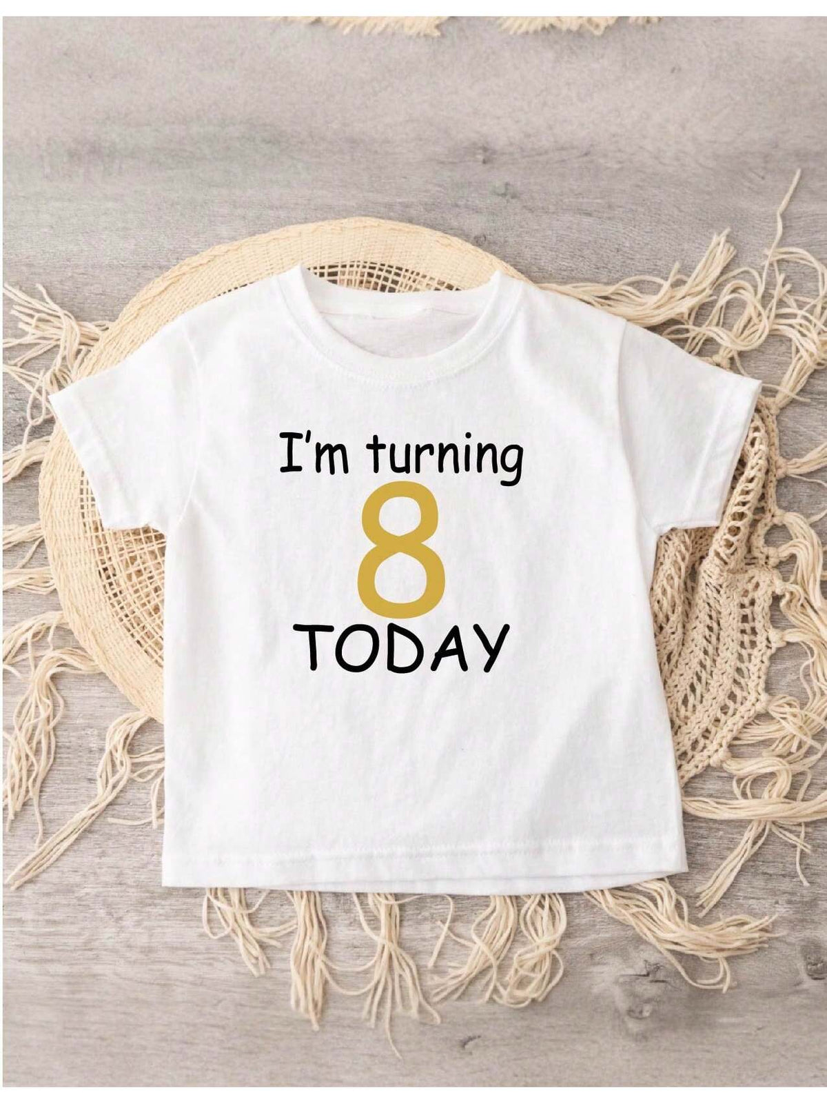 I Am Turning Eight Kids T-Shirt