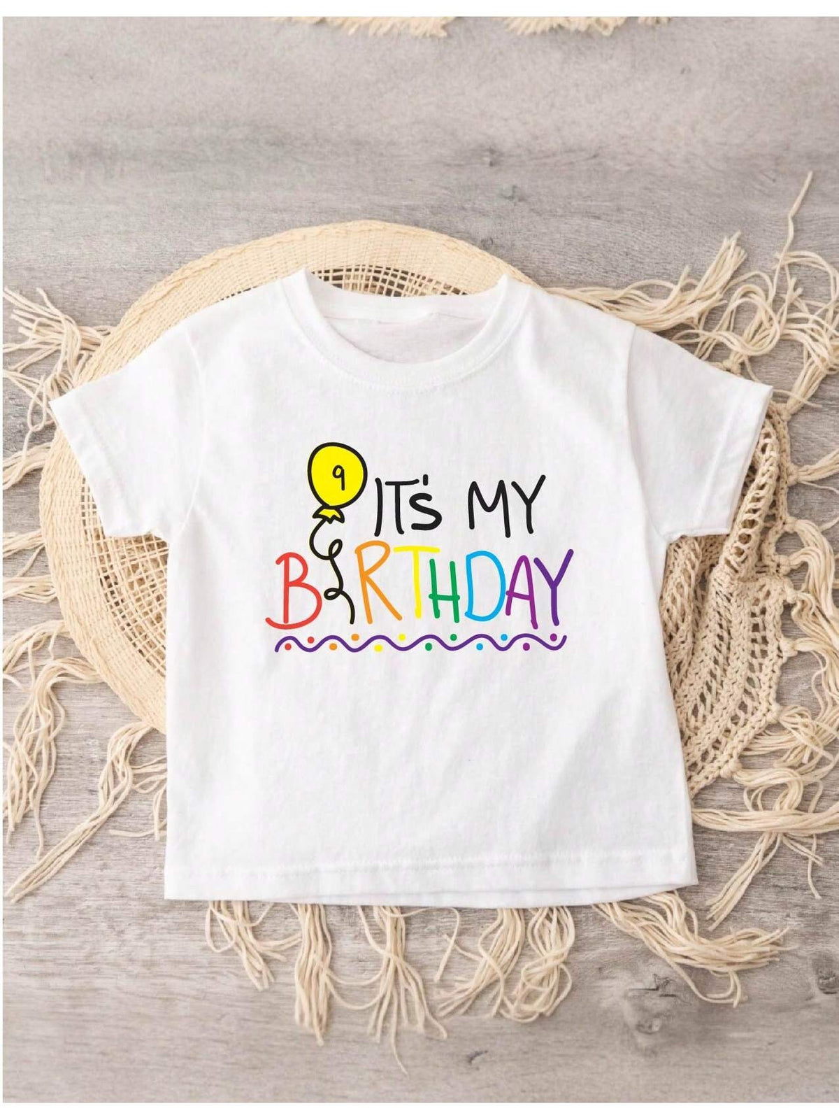 It's My Ninth Birthday Kids T-Shirt