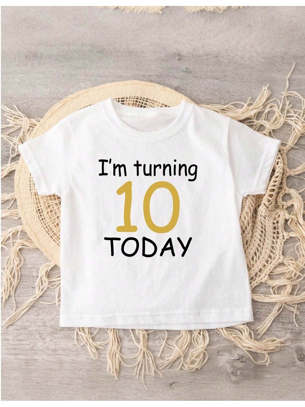 I Am Turning Ten Kids T-Shirt