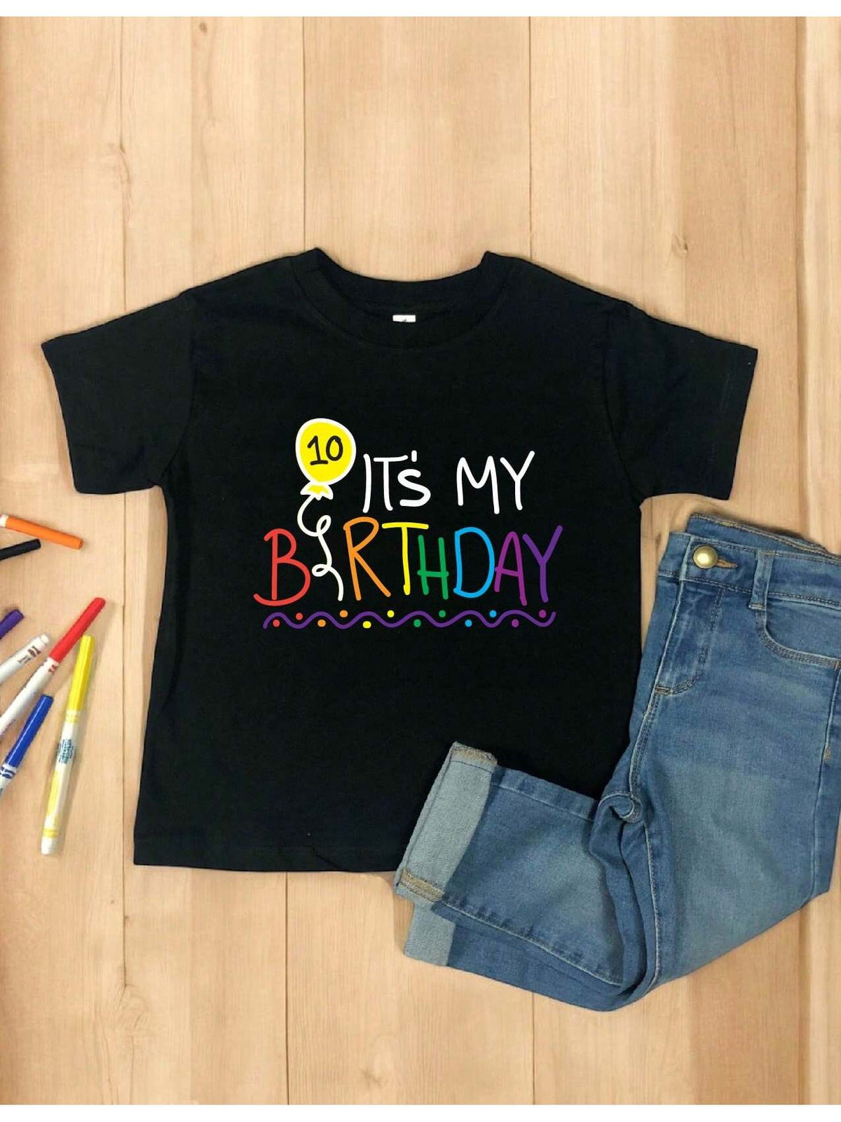 It's My Tenth Birthday Kids T-Shirt