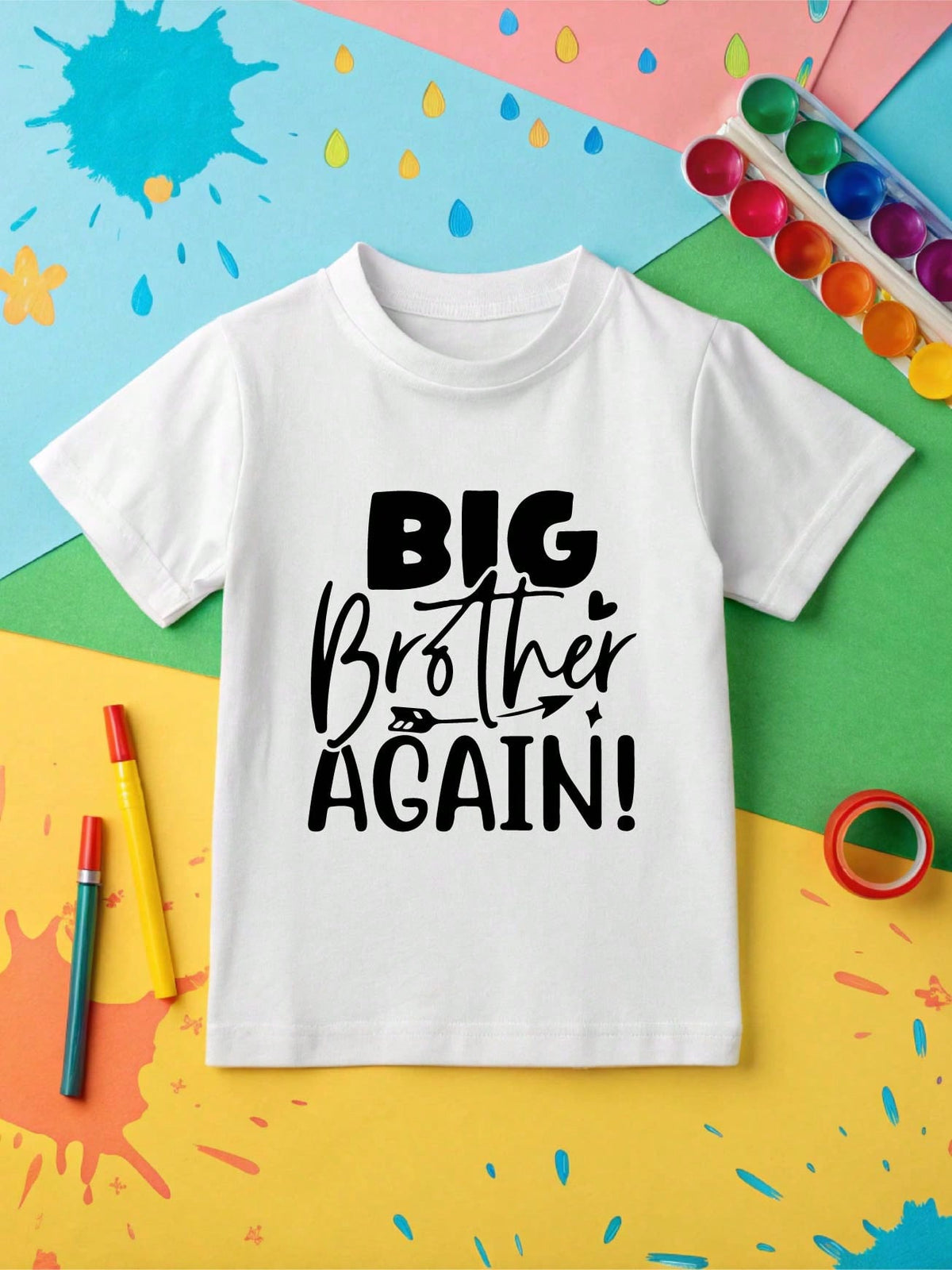 Big Brother Again Kids Bodysuit