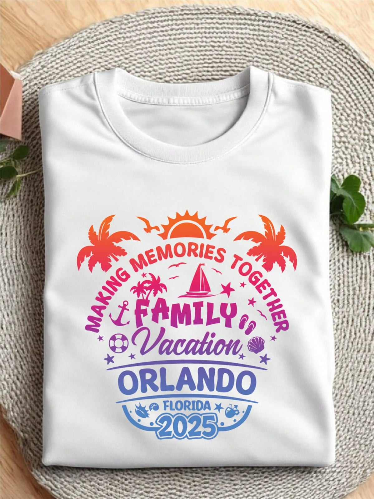 Orlando Family Vacation 2025 T-Shirt