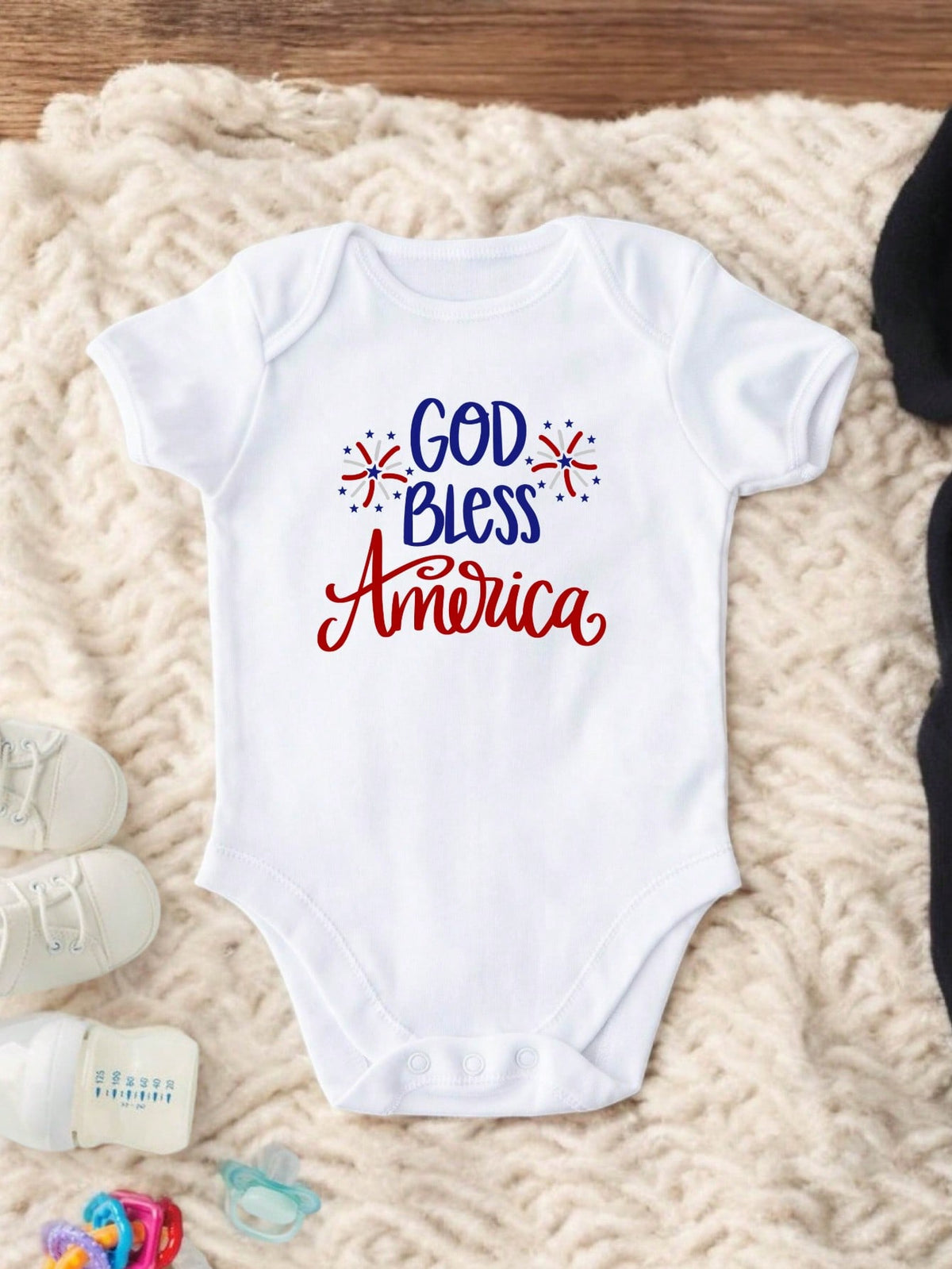 God Bless America Bodysuit