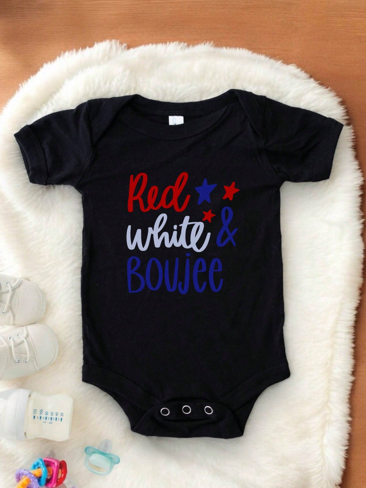 Red White And Boujee Bodysuit