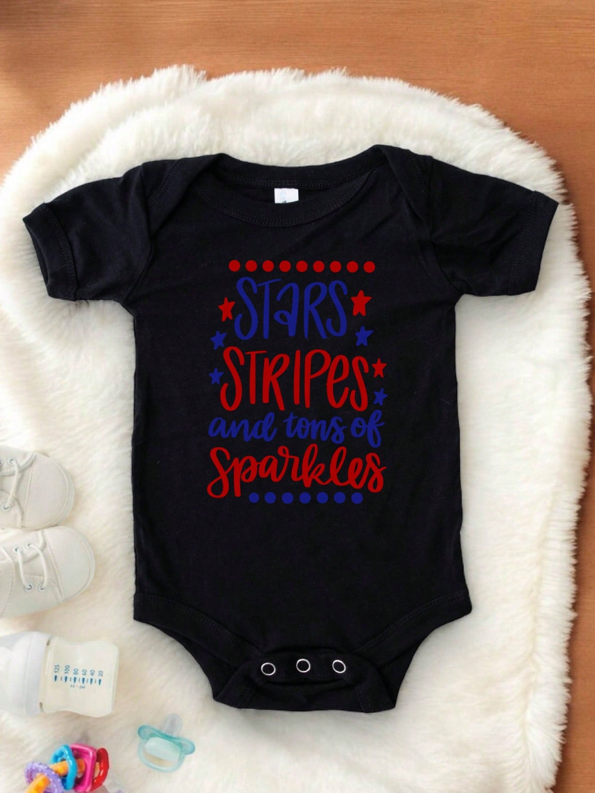 Stars Stripes And Sparkles Bodysuit
