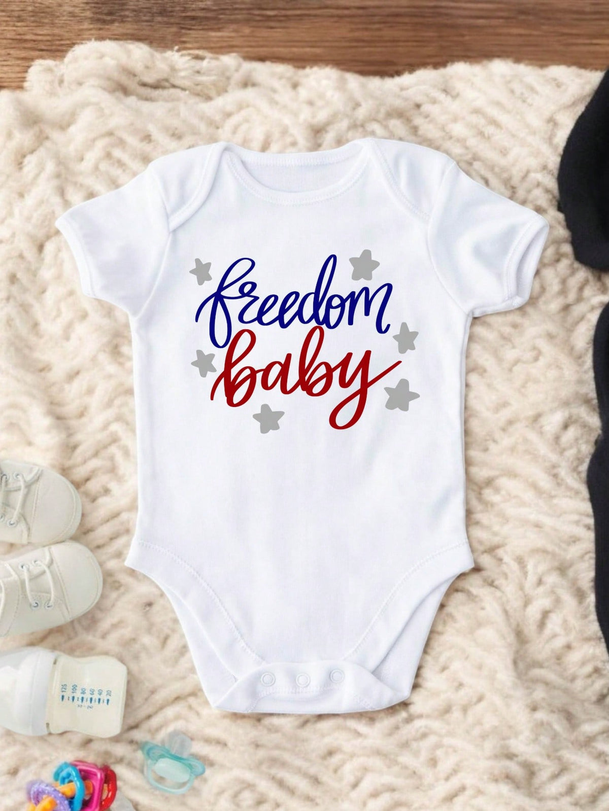 Freedom Baby Bodysuit