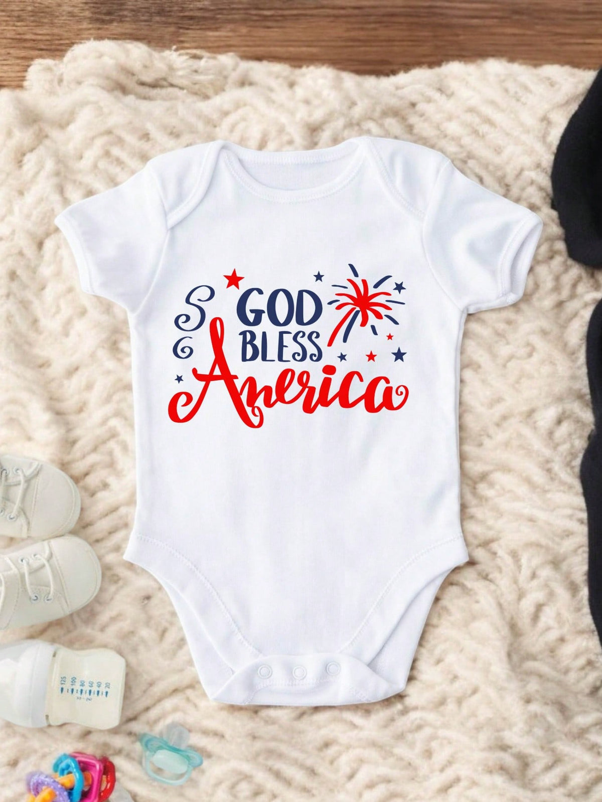 God Bless America Bodysuit