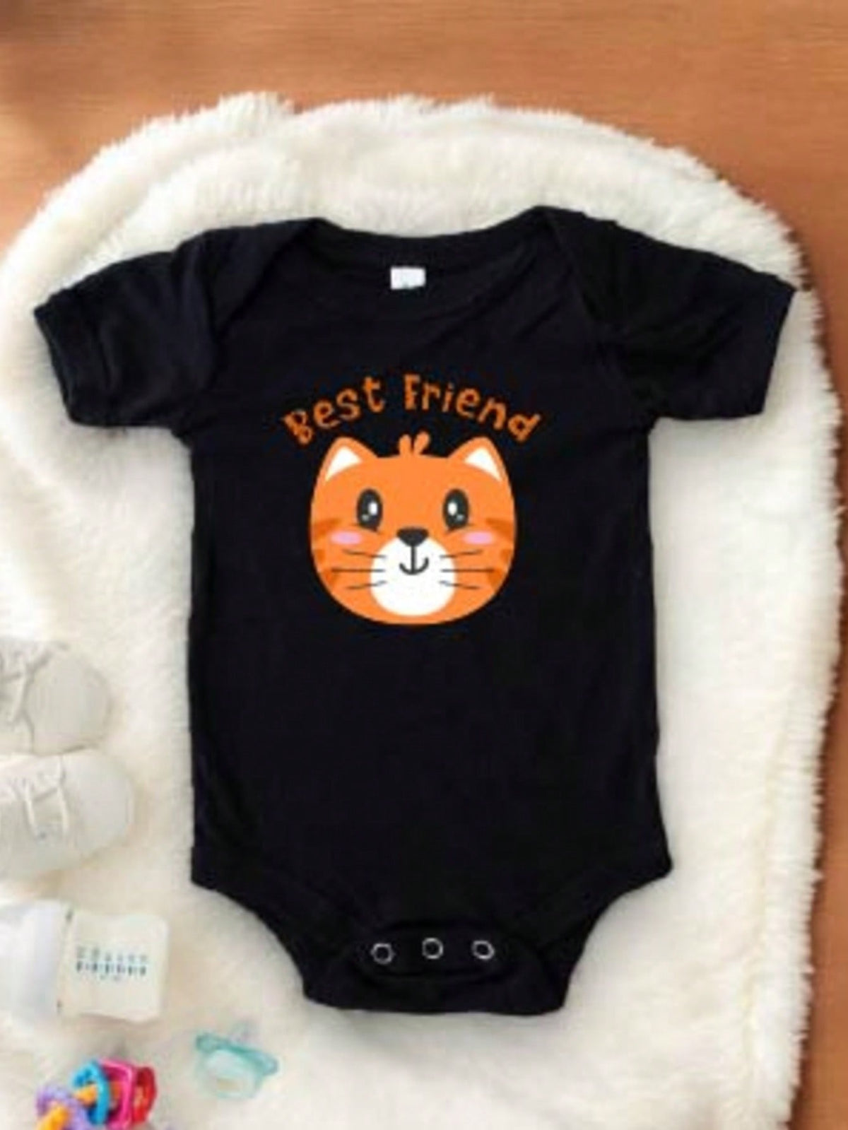 Best Friend Cat Kids Bodysuit