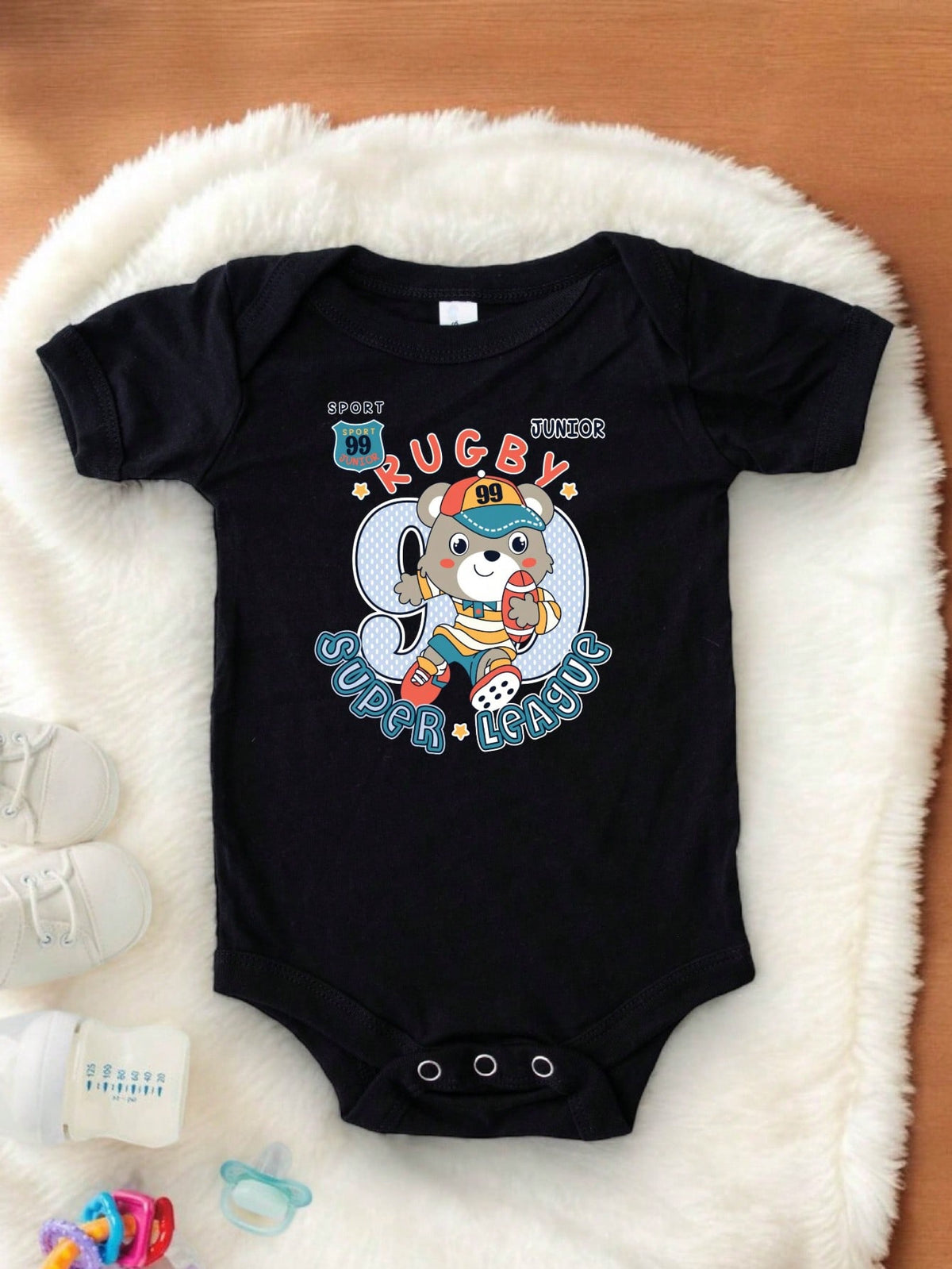 Rugby Super League Kids Bodysuit