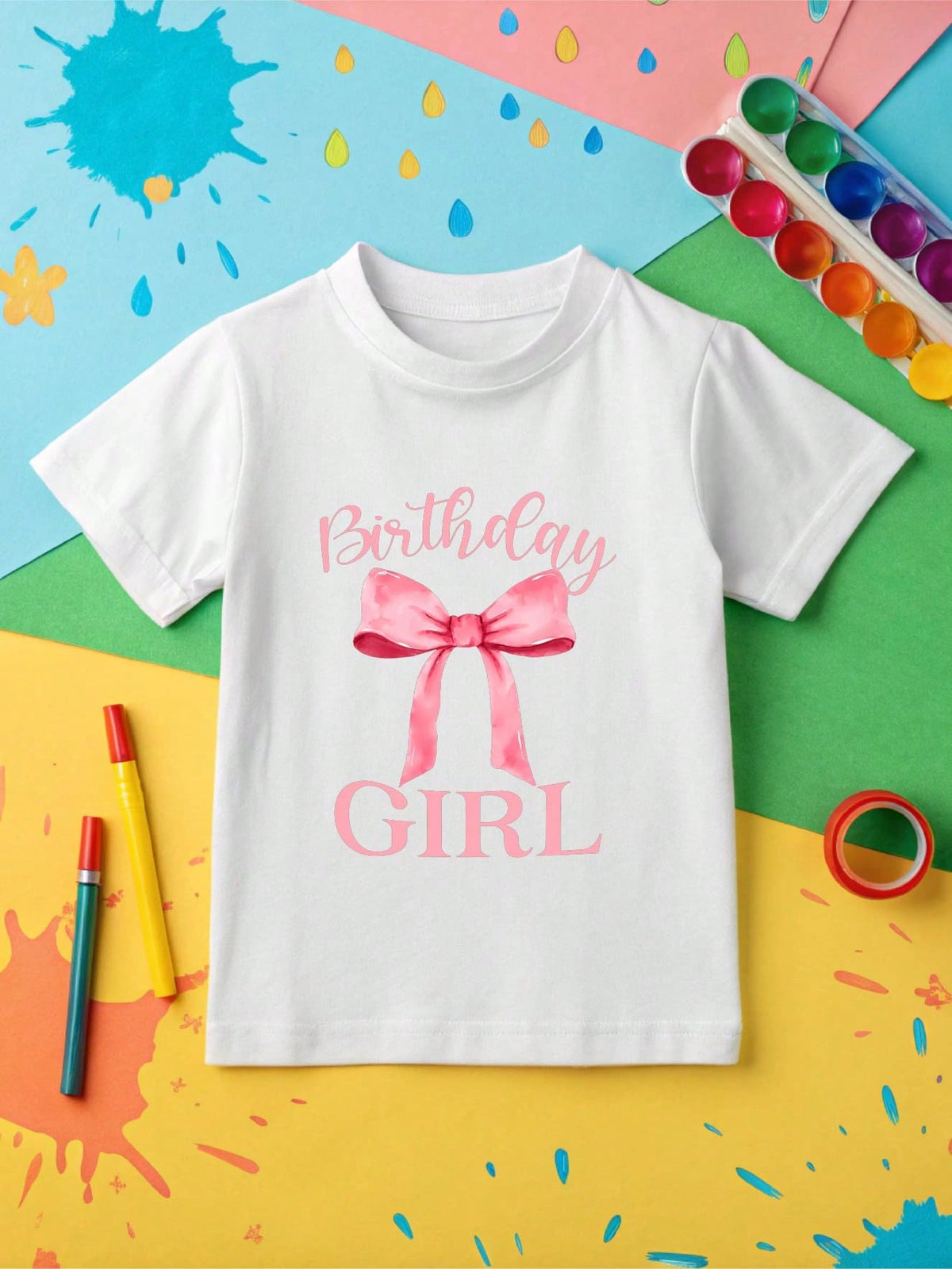 Girl Birthday Kids T-Shirt