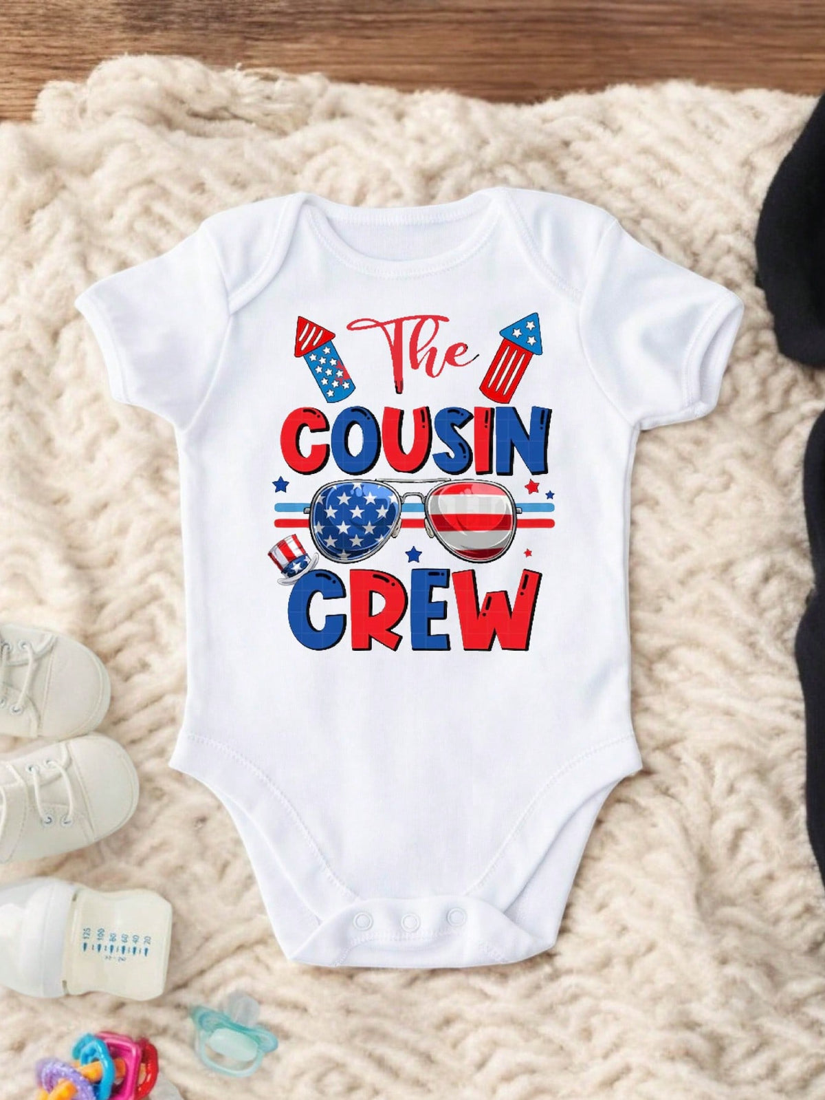 The Cousin Crew 4th Of July Bodysuit