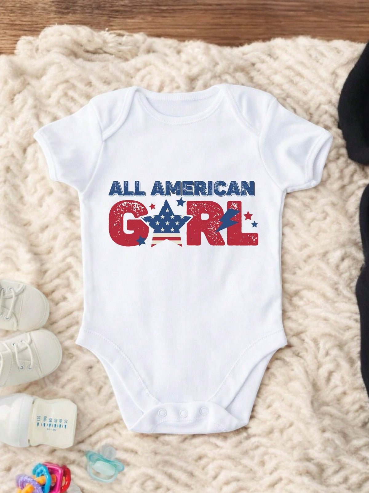 American Girl 4th Of July Bodysuit