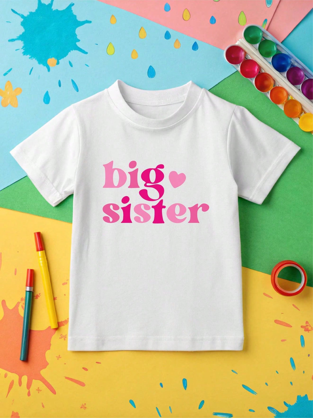 The Big Sister Kids T-Shirt