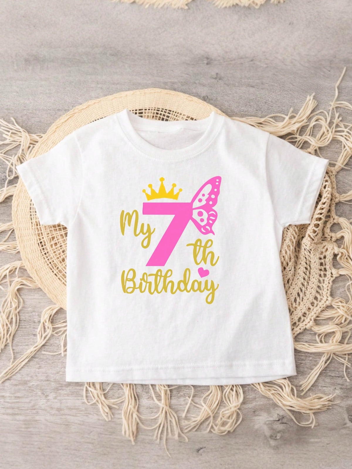 My Seventh Birthday Kids T-Shirt