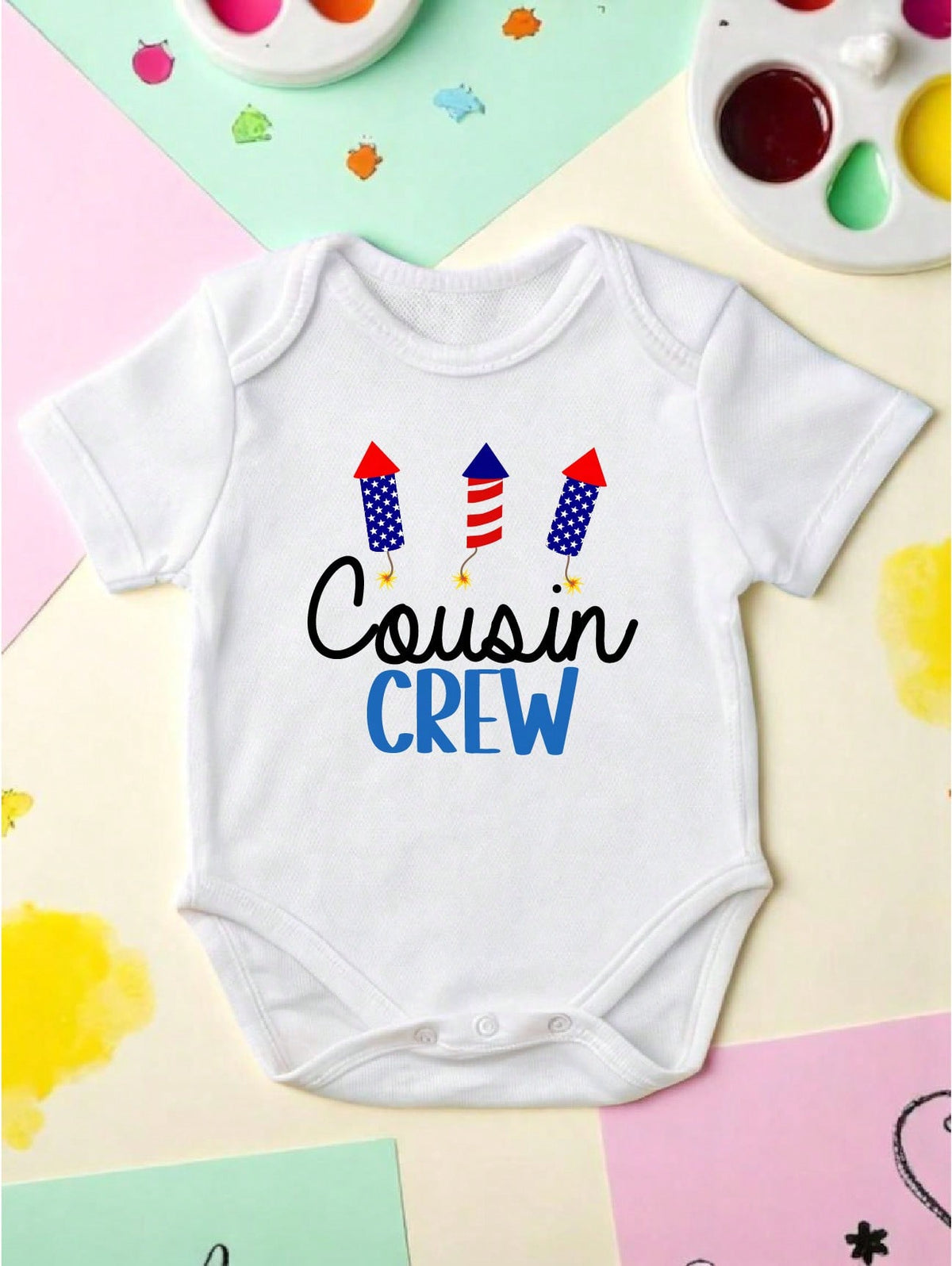 4th Of July Cousin Crew Bodysuit