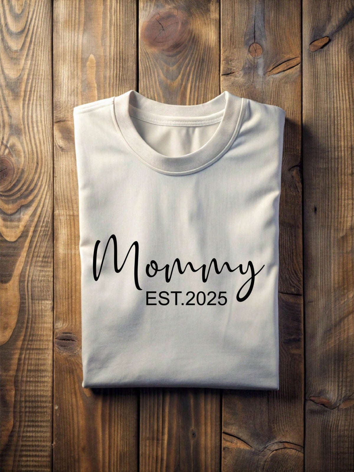 1 PC Daddy Mommy Est. 2025 T-Shirt