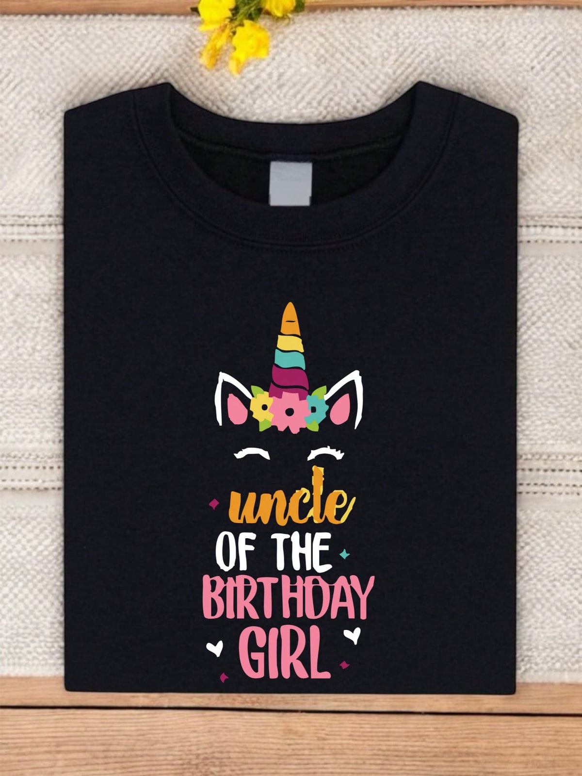 Uncle Of The Birthday Girl T-Shirt