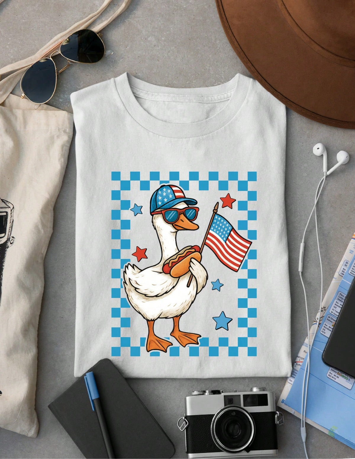 4th Of July Goose T-Shirt