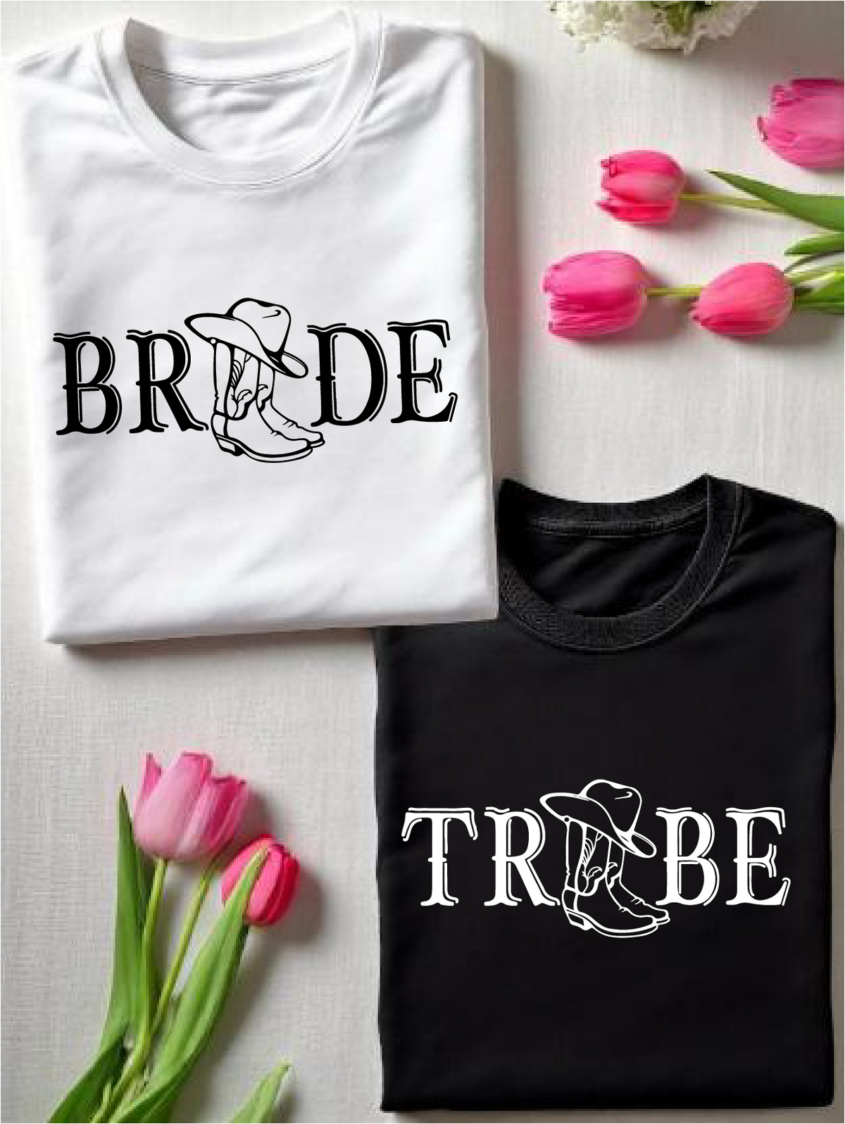 1Pc Bride Tribe Matching T-Shirt