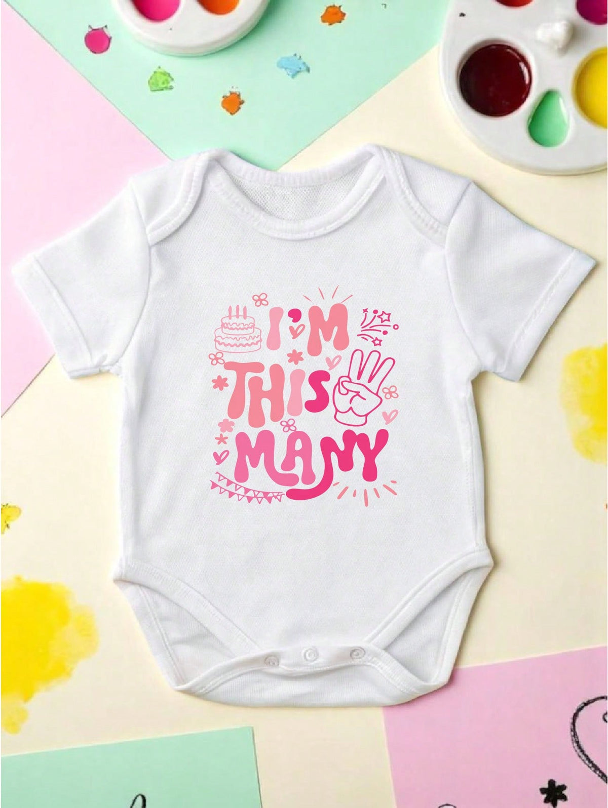 3rd Birthday Girl Bodysuit