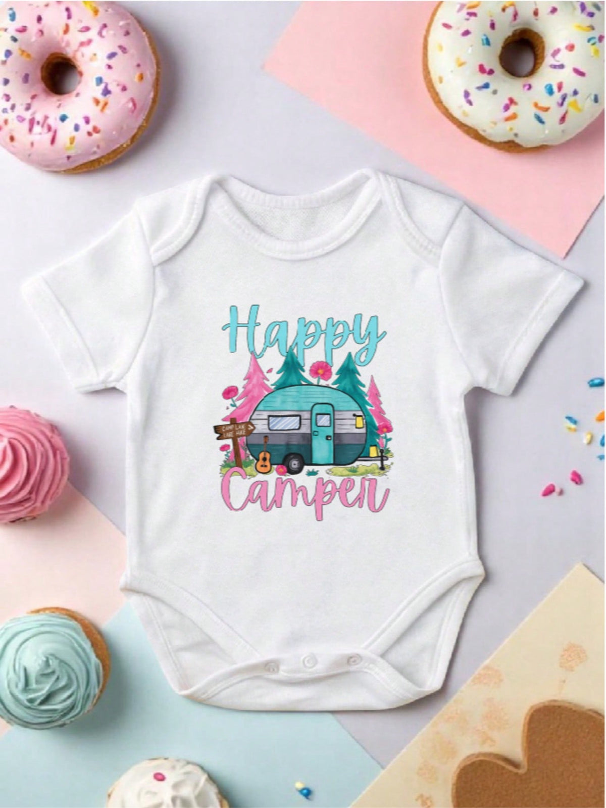 Happy Camper Kids Bodysuit