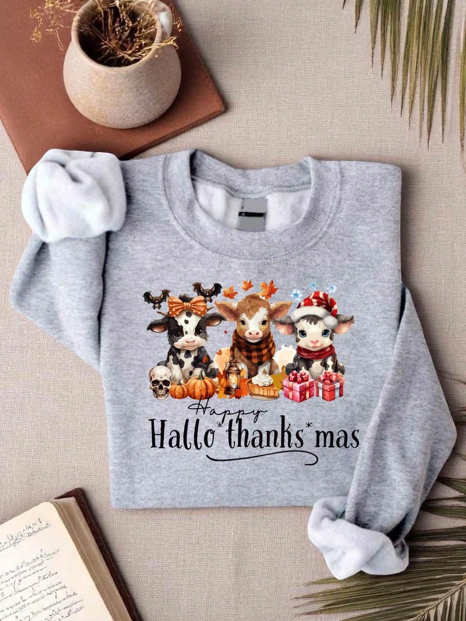 Happy Hallothanksmas Sweatshirt