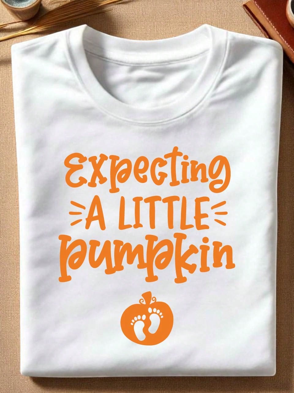Expecting A Little Pumpkin T-Shirt