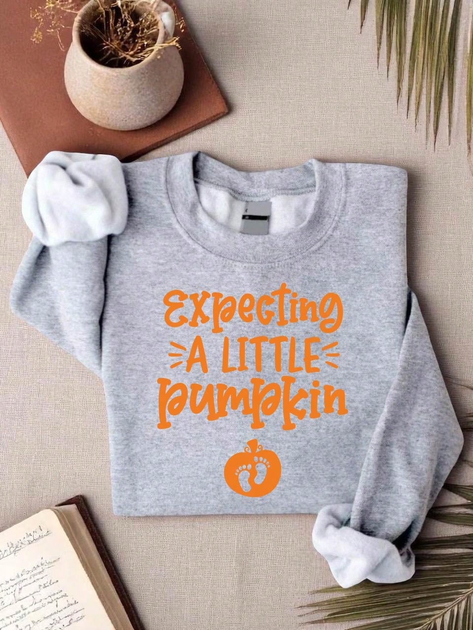 Expecting A Little Pumpkin Sweatshirt