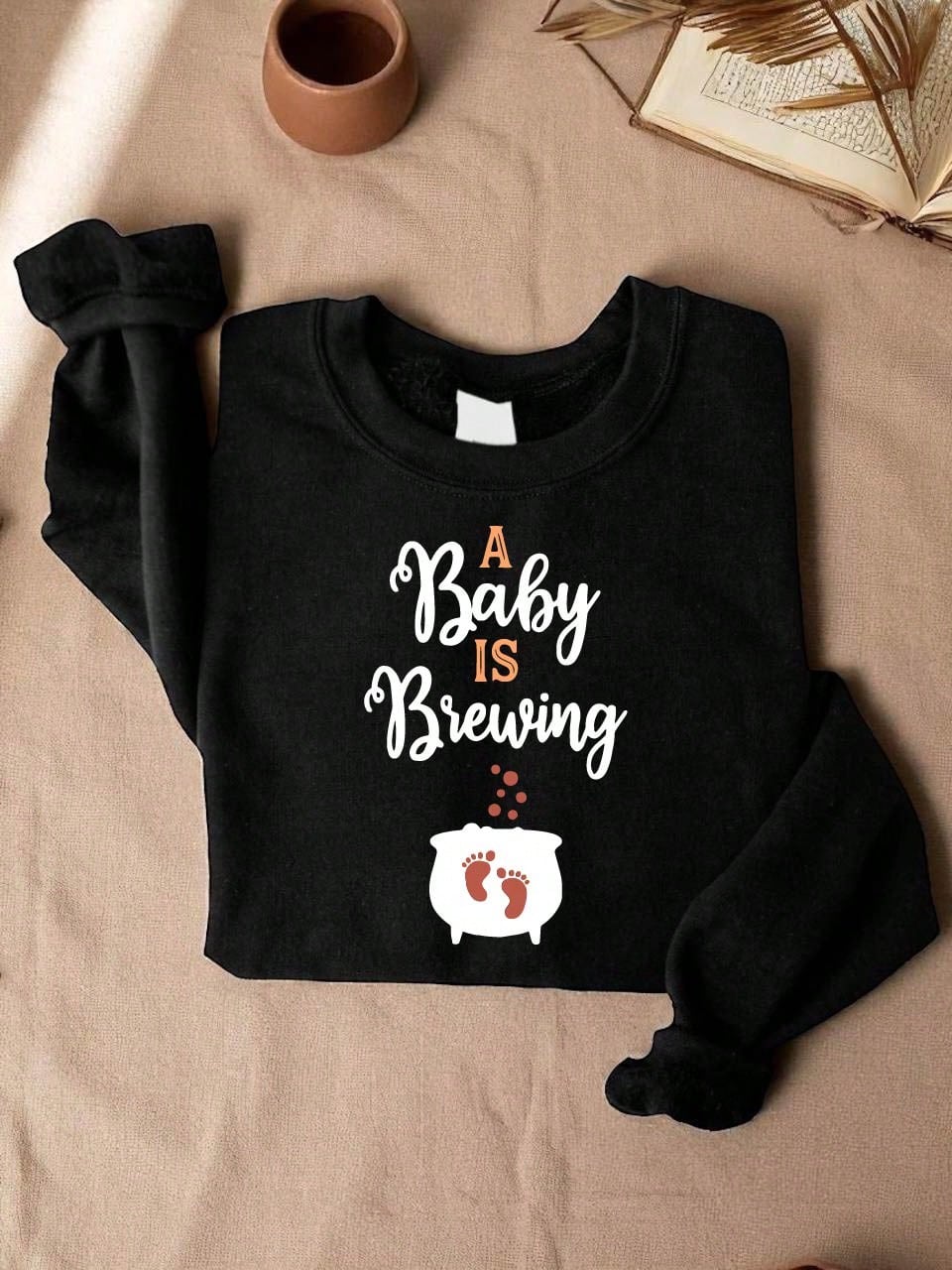 A Baby Is Brewing Sweatshirt