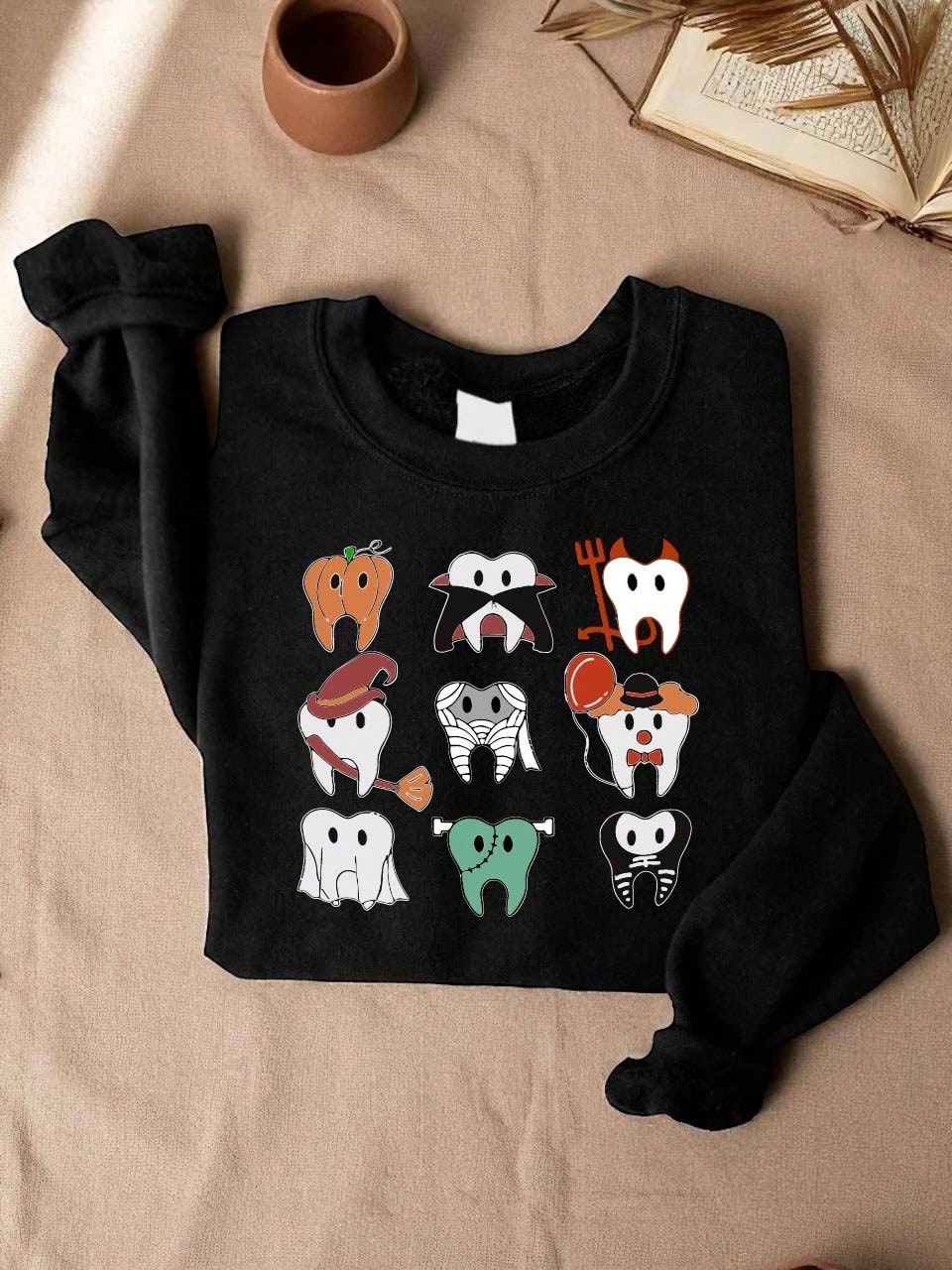 Halloween Teeth Sweatshirt