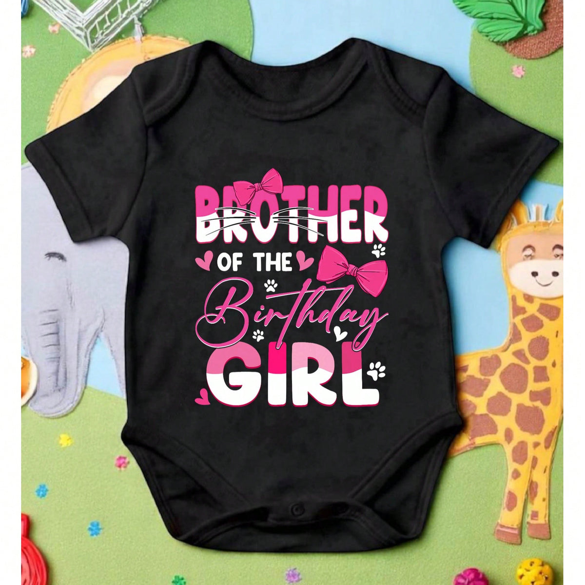 Brother Of The Birthday Girl Bodysuit