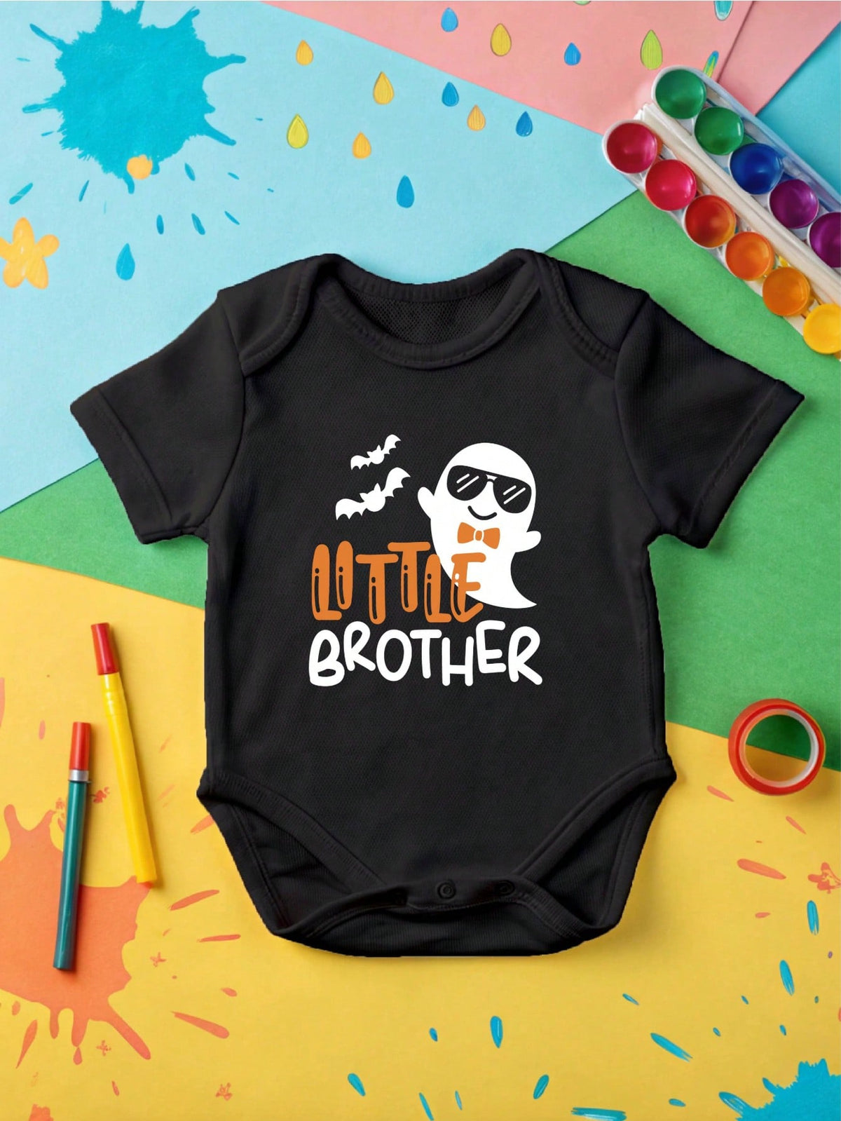 Halloween Little Brother Kids T-Shirt