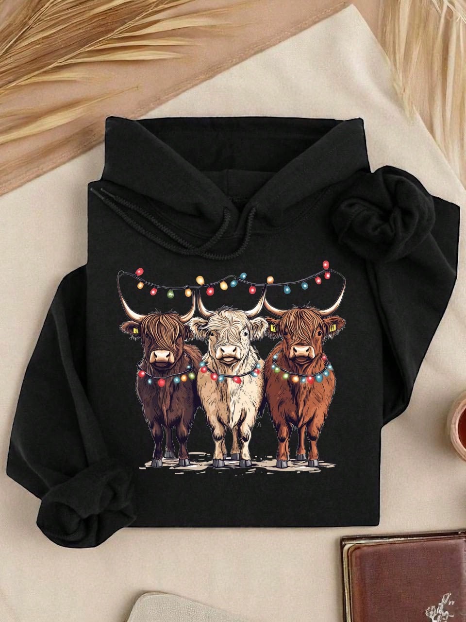 Christmas Cows Hoodie