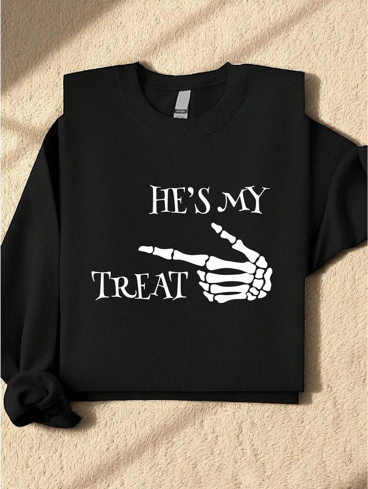 She Is My Trick He Is My Treat Sweatshirt
