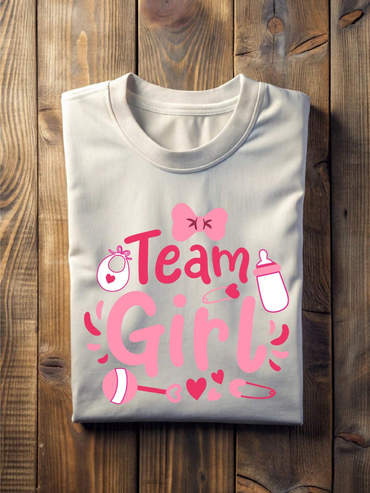 1 PC Team Girl Team Boy T-Shirt