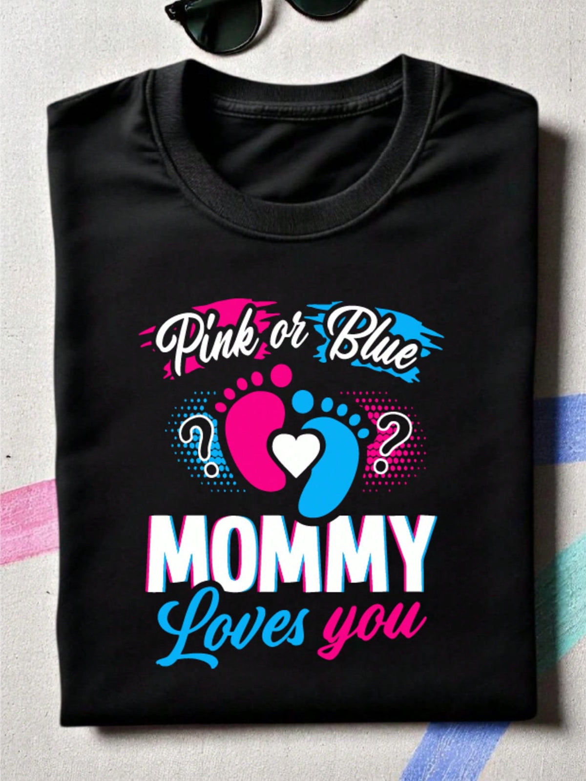 Gender Reveal Family Matching T-Shirt