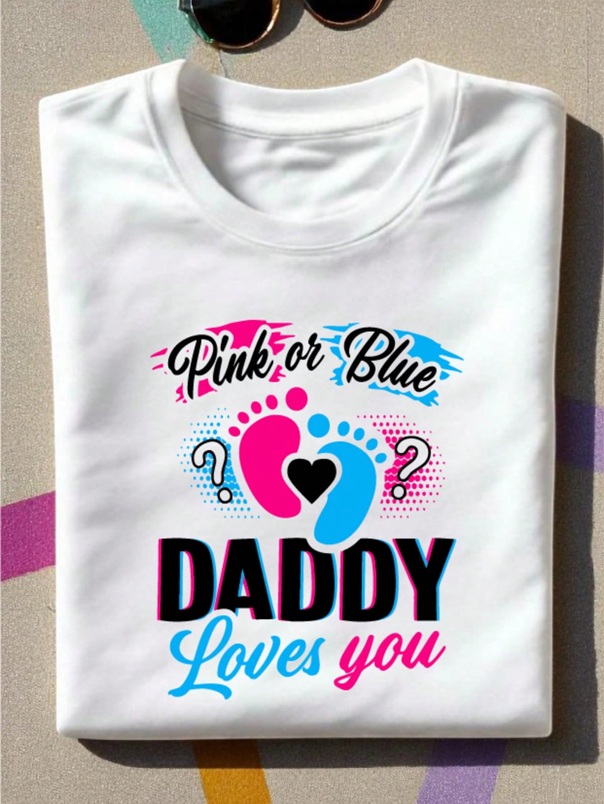 Gender Reveal Family Matching T-Shirt
