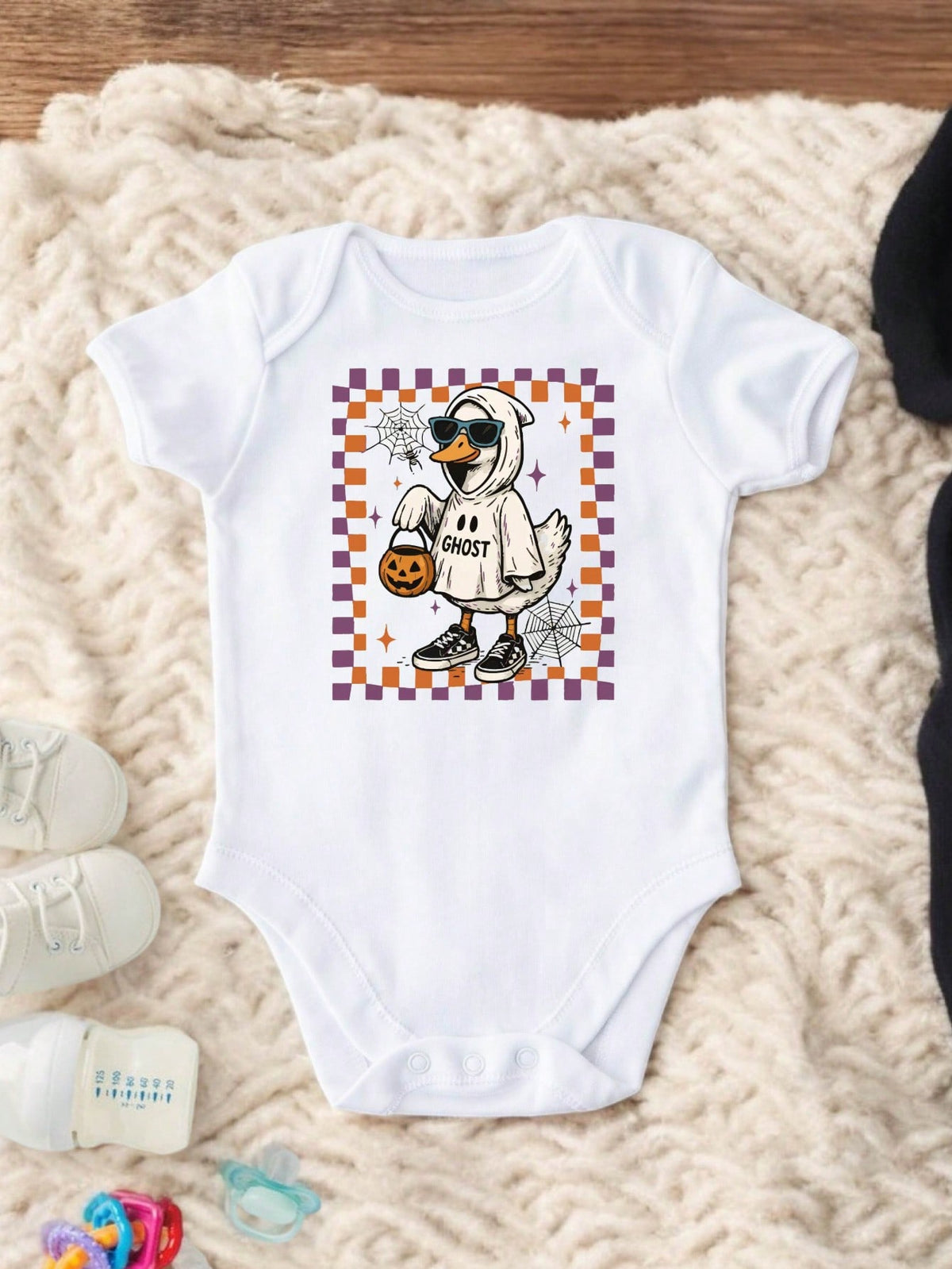 Goose Boy Halloween Kids Bodysuit